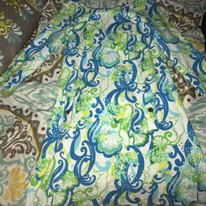 Lilly Pulitzer 3/4 Sleeve Dress